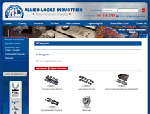 Tablet Screenshot of chains.alliedlocke.com
